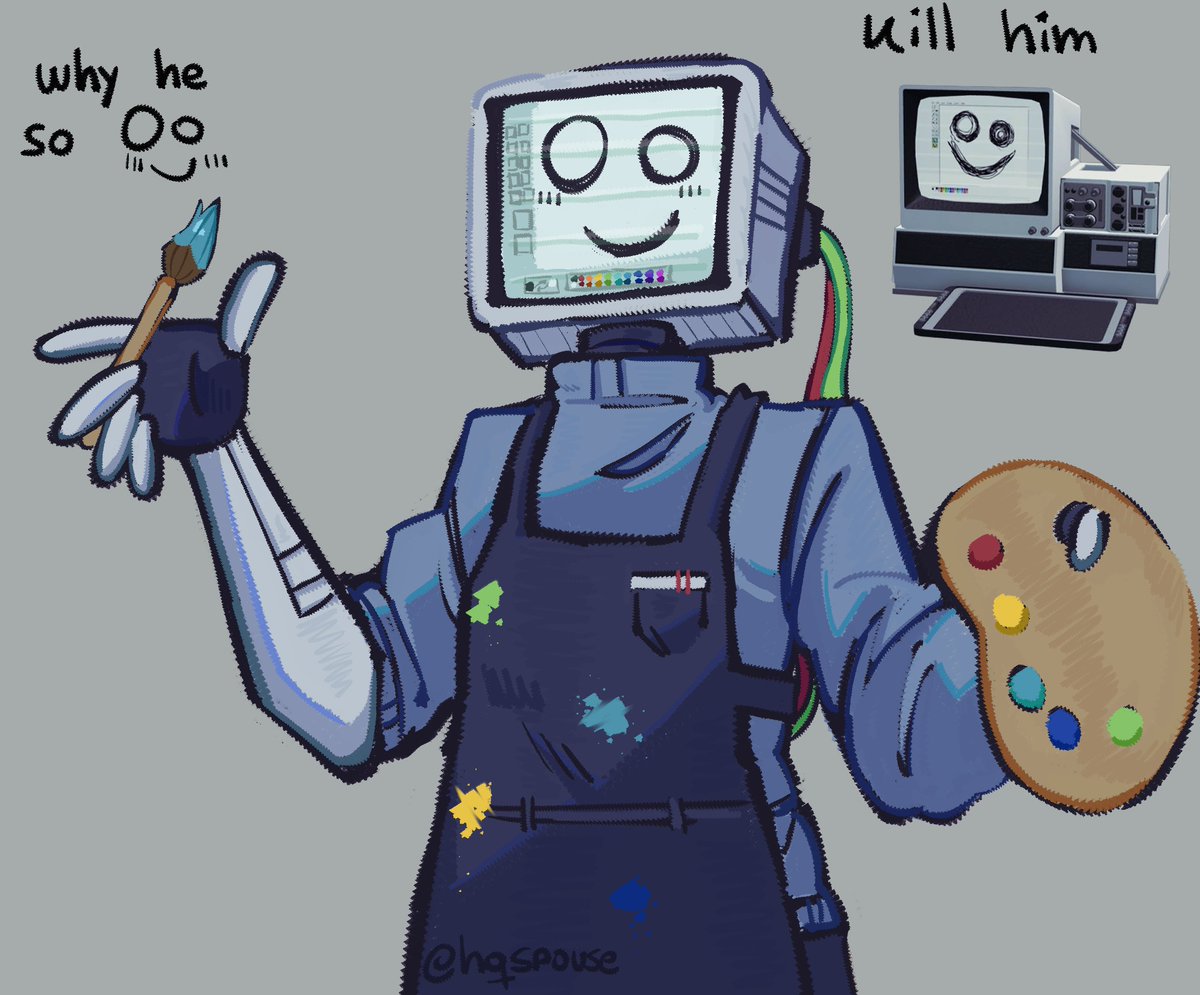 P3ST1CID3_'s tweet image. stop smiling . life is NOT sunshine and rainbows

#painterpressure #robloxpressure