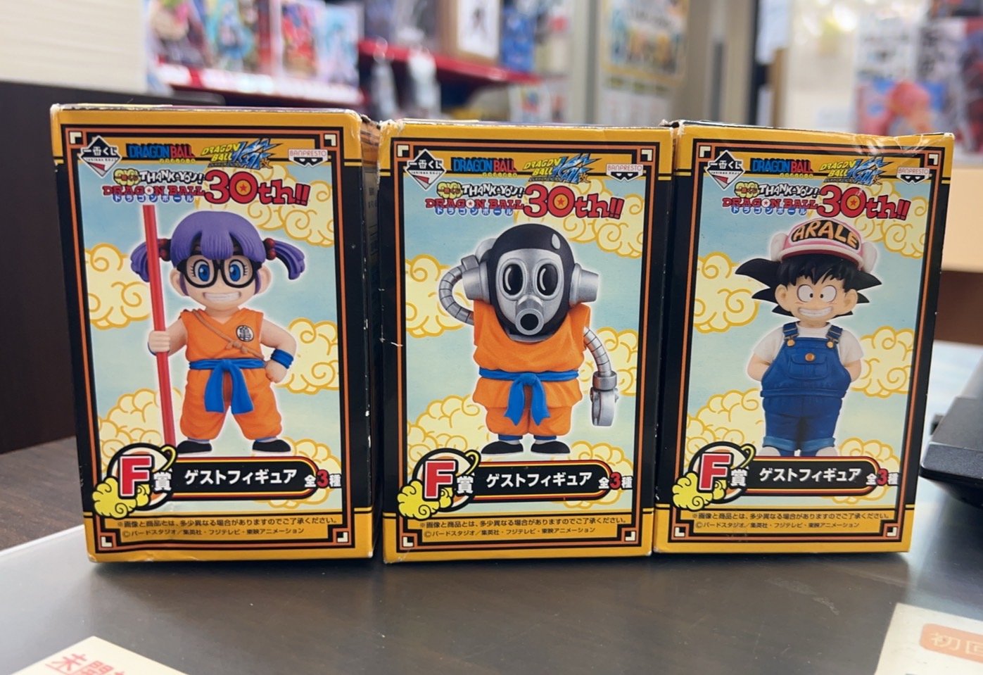 【未開封】ドラゴンボール　フィギィア　一番くじ　30th ゲストフィギィア ドラゴンボール一番くじ 30th F賞ゲストフィギア 孫悟空 アラレ