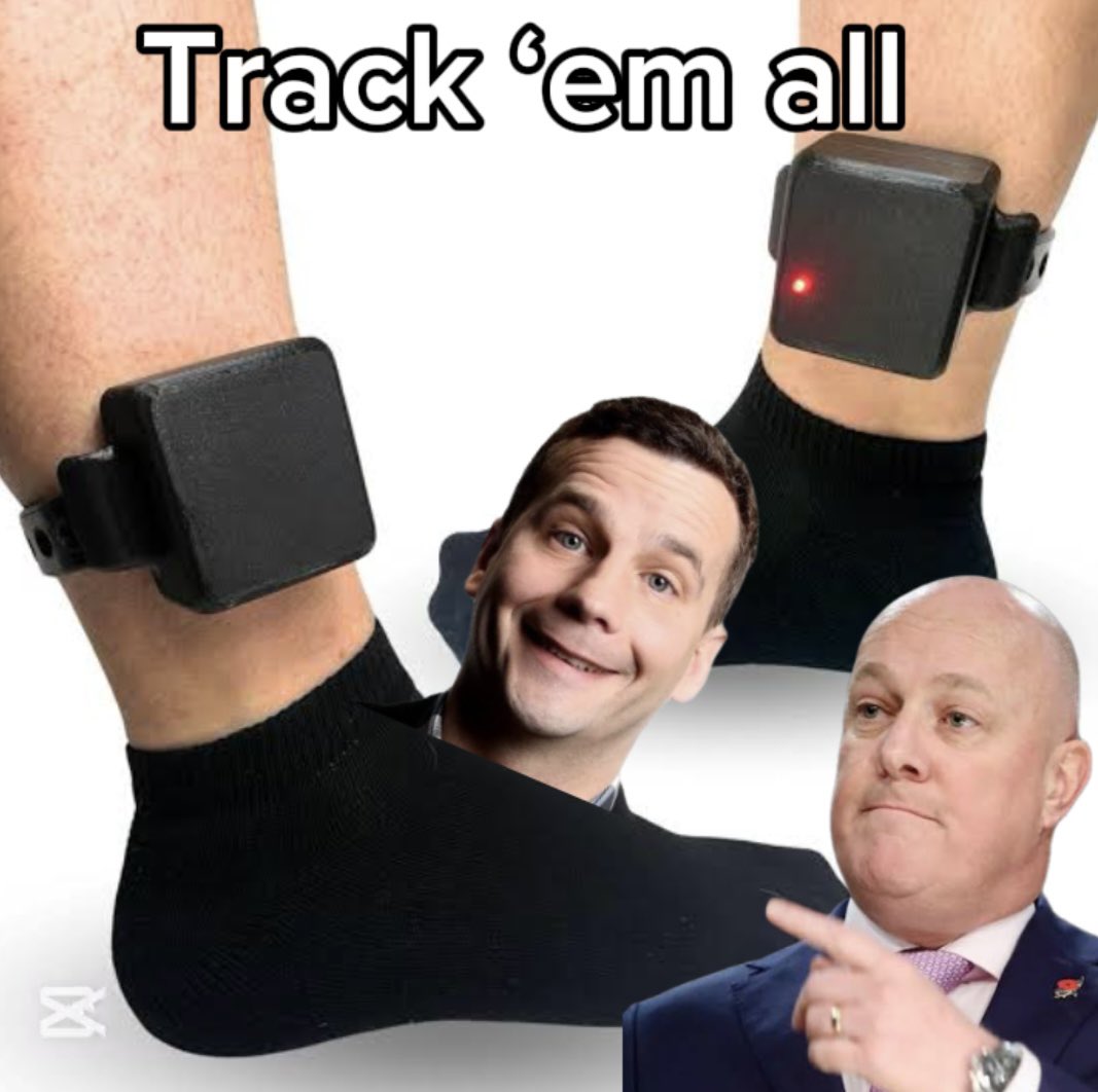 What’s the difference between GPS tracking of your car and an ankle bracelet ? Not much. 

Mandatory Government GPS car tracking and ankle bracelets for criminals share several key similarities, primarily mandatory surveillance, behavioural monitoring and the imposition of