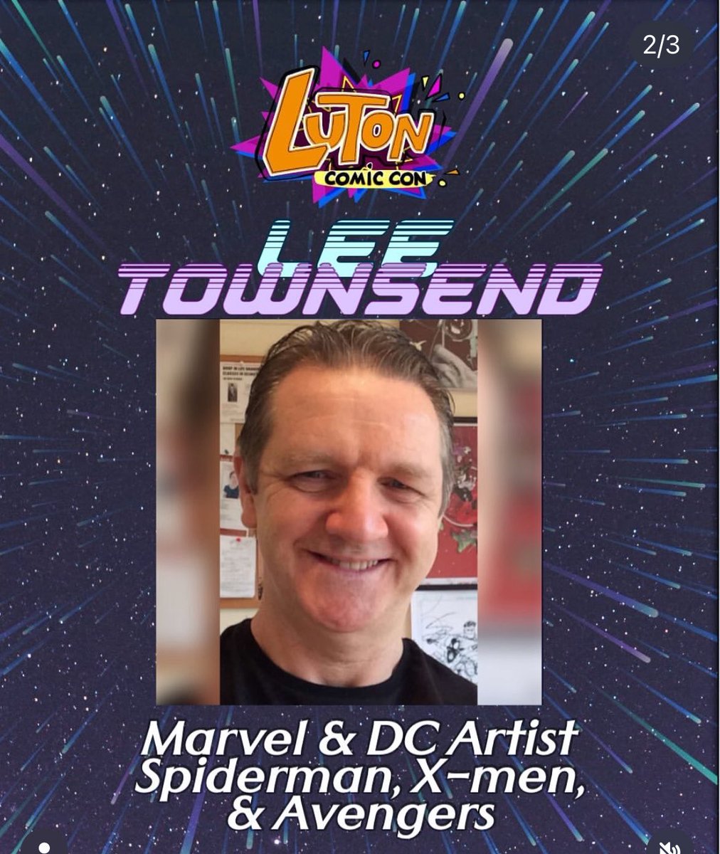 Lee Townsend (@leetownsendart) on Twitter photo My next convention appearance will be <a href="/LutonCCOfficial/">Luton Comic Con CIC</a> on Saturday September 6.
Look forward to seeing you all there! My next convention appearance will be <a href="/LutonCCOfficial/">Luton Comic Con CIC</a> on Saturday September 6.
Look forward to seeing you all there!