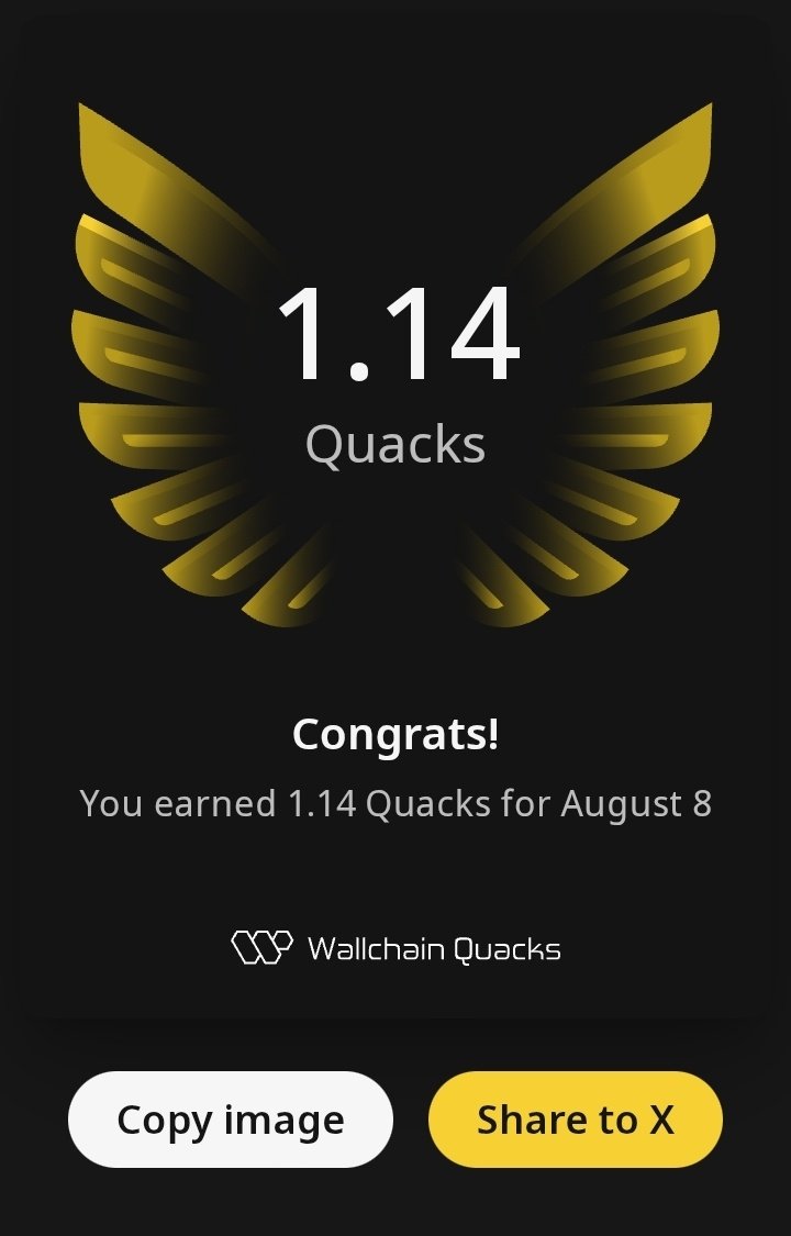 Gm gm web3 
what's your highest earned quack per day so far