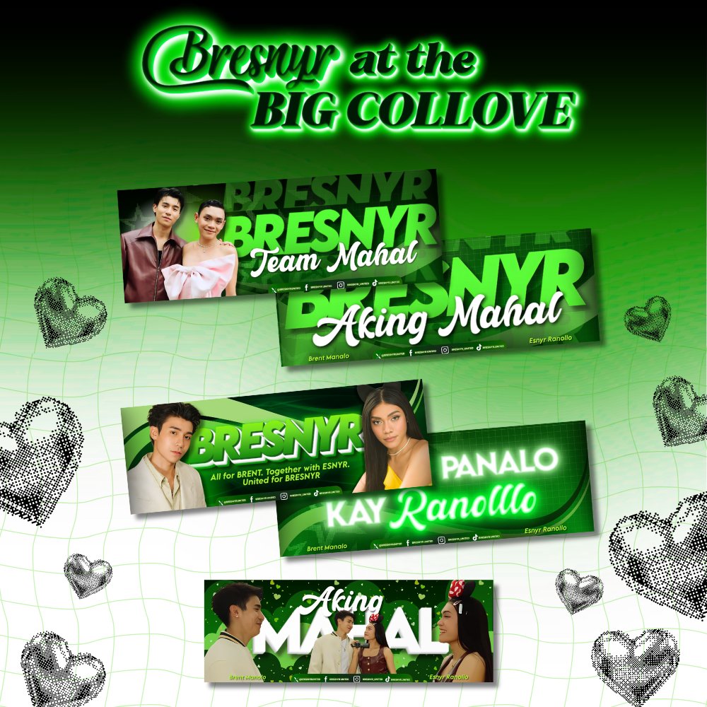 mahalxxx.bresnyr (@sanniemilktea) on Twitter photo wave it proud, famahal!
whether you’re team bahay or in araneta, let’s show our love for brenty, esnyr, and charlie.
you can have this copy and wave it wherever you are. take a photo of your banner and join tonight’s tp
<a href="/esnyrrr/">Esnyr</a> <a href="/brentymanalo/">brent manalo</a> <a href="/ccefleming/">Charlie Fleming</a>
CoILOVE YOU BRESNYR wave it proud, famahal!
whether you’re team bahay or in araneta, let’s show our love for brenty, esnyr, and charlie.
you can have this copy and wave it wherever you are. take a photo of your banner and join tonight’s tp
<a href="/esnyrrr/">Esnyr</a> <a href="/brentymanalo/">brent manalo</a> <a href="/ccefleming/">Charlie Fleming</a>
CoILOVE YOU BRESNYR