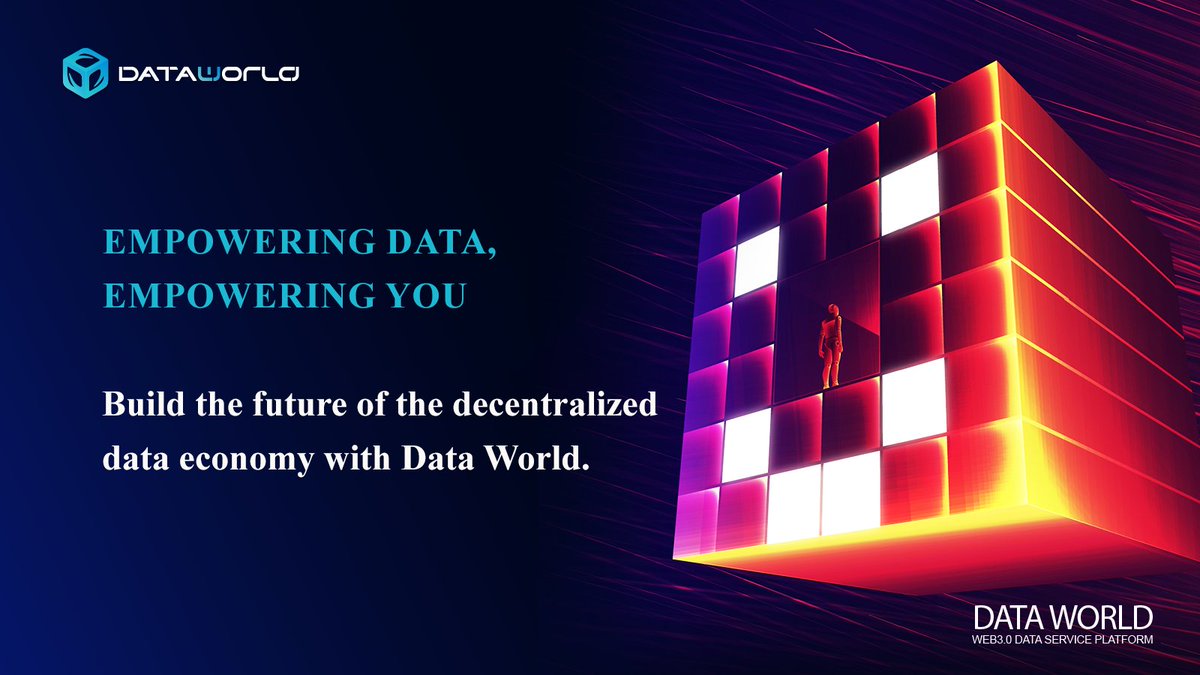 Data_World_'s tweet image. 🌐 Data World is building a Global Data Contributor Network — where your data becomes your asset.

Contribute, share, and gain rewards in the decentralized data economy.
📌 Your Data. Your Value. Your Sovereignty.

#DataWorld #Web3 #DataEconomy