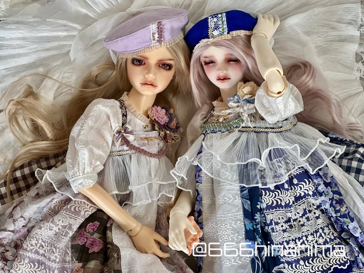 ラベンダーも素敵すぎでハイディーも便乗でオソロになりました✨
 #RelicMOF