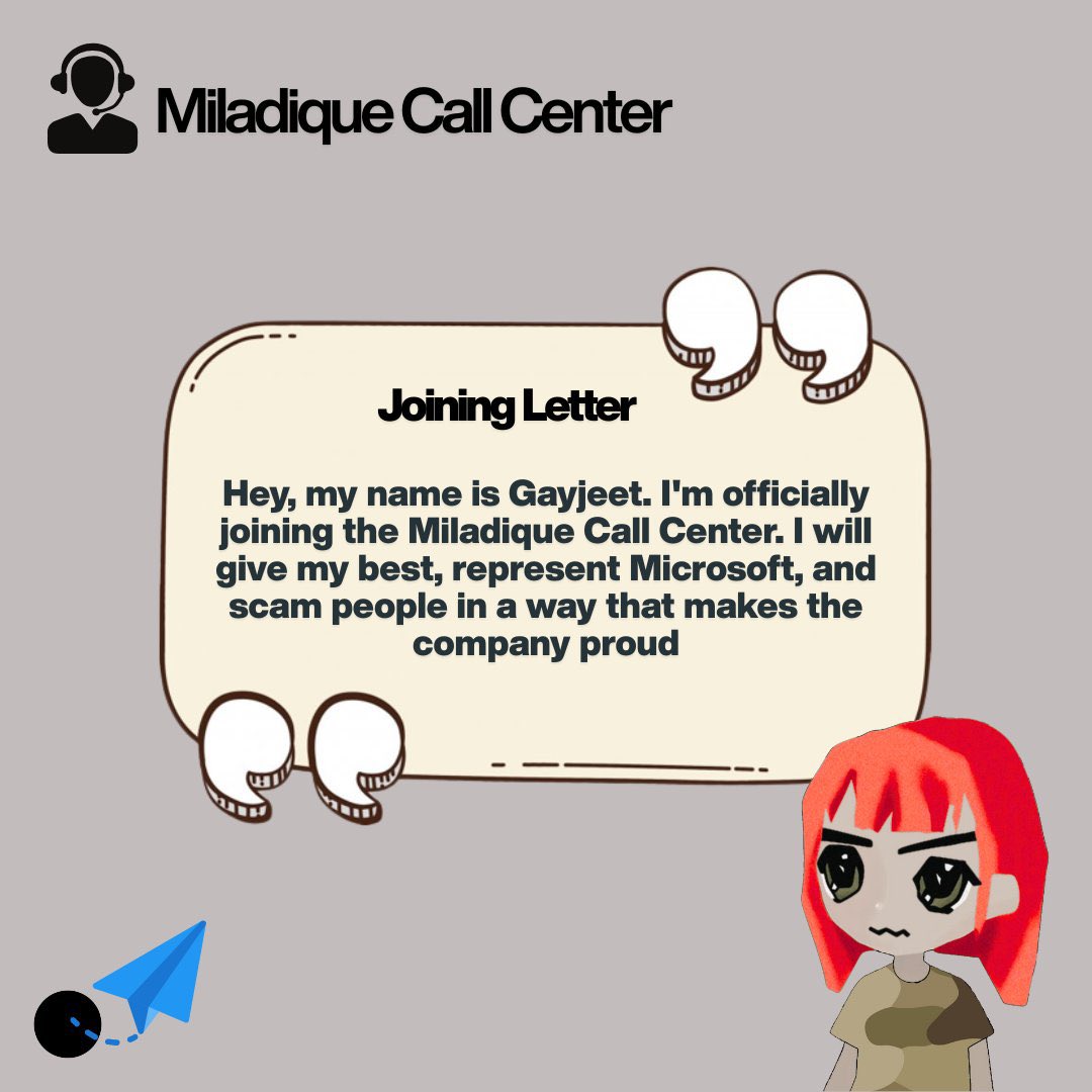 Finally got my Joining Letter! Waiting for job approval. <a href="/Miladique/">Miladique ⚪</a> 

<a href="/B33ofweb3/">Kishi 🐸🧪</a> <a href="/tifeinweb3/">TIFEWEB3</a> <a href="/cegegmi/">Cege.gmi📊📈</a>