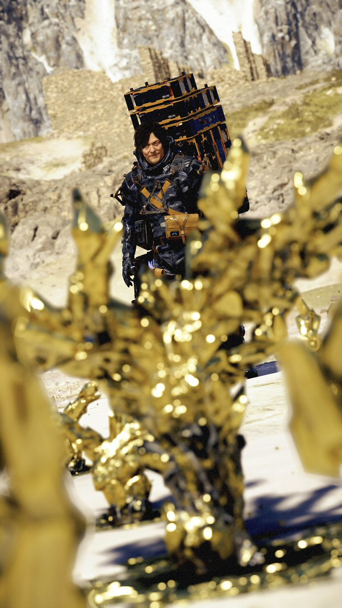 とても満たされた顔してる…
#まあわかる
#サムの姿勢も表情もデフォルト 
#このあと疲れた顔に変わる
#DeathStranding2 
#Cドラゲーム写真部
#VPCONTEXT 
#VPSAT