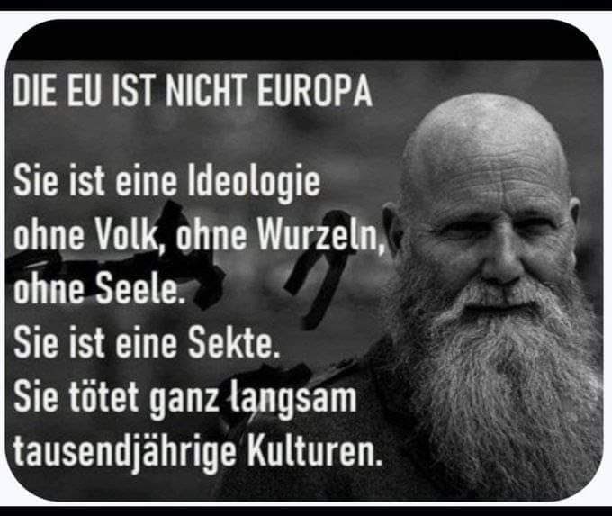 <a href="/rebew_lexa/">Lexa 🇩🇪</a> #EU abschaffen. Es ist eine fanatische menschenfeindliche Sekte