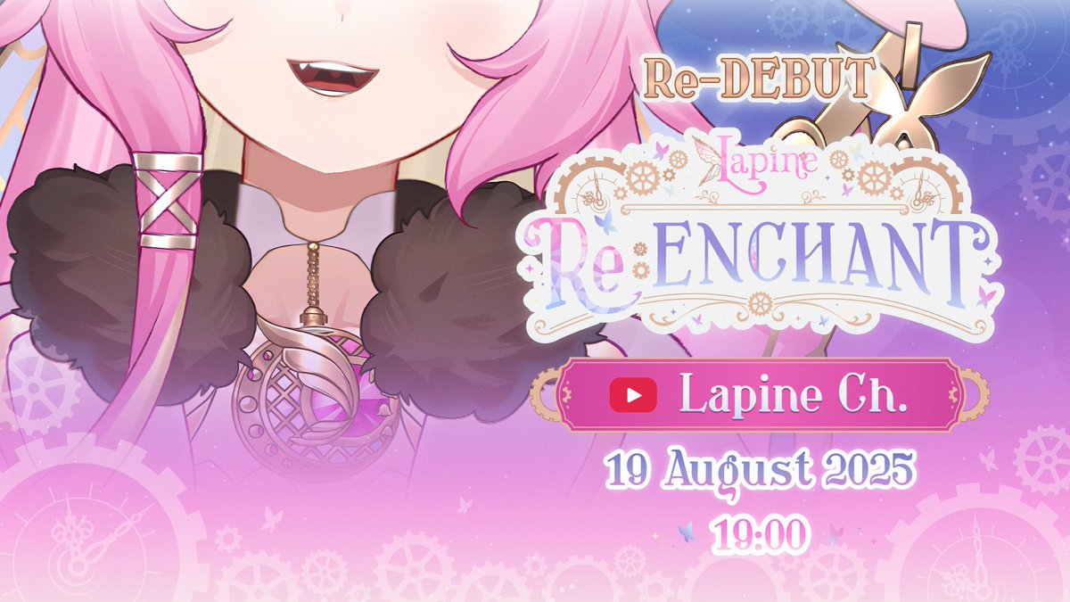 🎉 เตรียมปลาบปลื้มไปด้วยกัน กับการ Re-DEBUT ของกระต่ายน้อย Lapine 🐰
🗓️ ในวันอังคารที่ 19 สิงหาคม 🕖 เวลา 1 ทุ่มตรง 💗
ที่ช่อง 👉 youtube.com/@LapinePLG
.
การกลับมาในร่างใหม่ครั้งนี้จะเป็นเช่นไร จะน่ารักหรือจะน่าม่วนขนาดไหน
เตรียมเข้ามาพิสูจน์กันได้เลย 💞
.