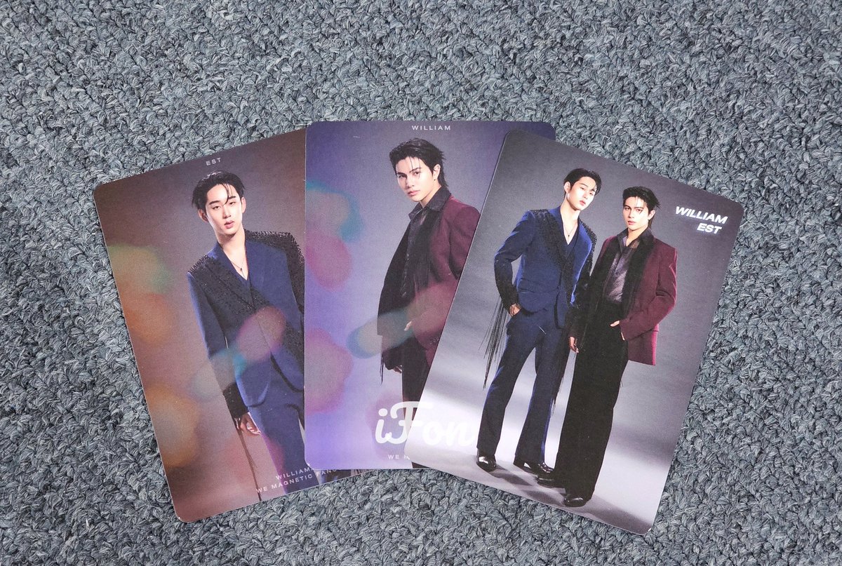 ✨️ แจก Random card 3 ใบ 
📍รีทวิตอย่างเดียว
🎸🦈 เฉพาะ เวสตี้

WILLIAMEST MAGNETIC
#WilliamEstFanconD2 
#WilliamEst #วิลเลี่ยมเอส