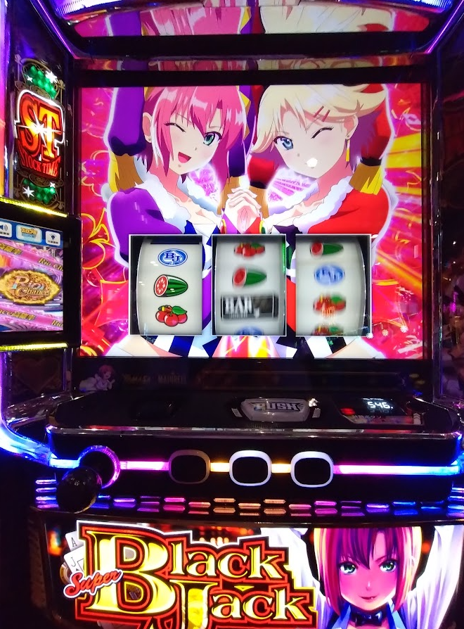 three_octopuses's tweet photo. よく考えたらスーパーストックタイム開幕リナってどれくらいで起こるんだろう?
逆にピースやウィンクの演出がレアになっちゃうパターン?
#パチスロ #SBJ
よく見ると変なピースだな、出川の3の数え方じゃねーかw https://t.co/Rmw0PSMcaP