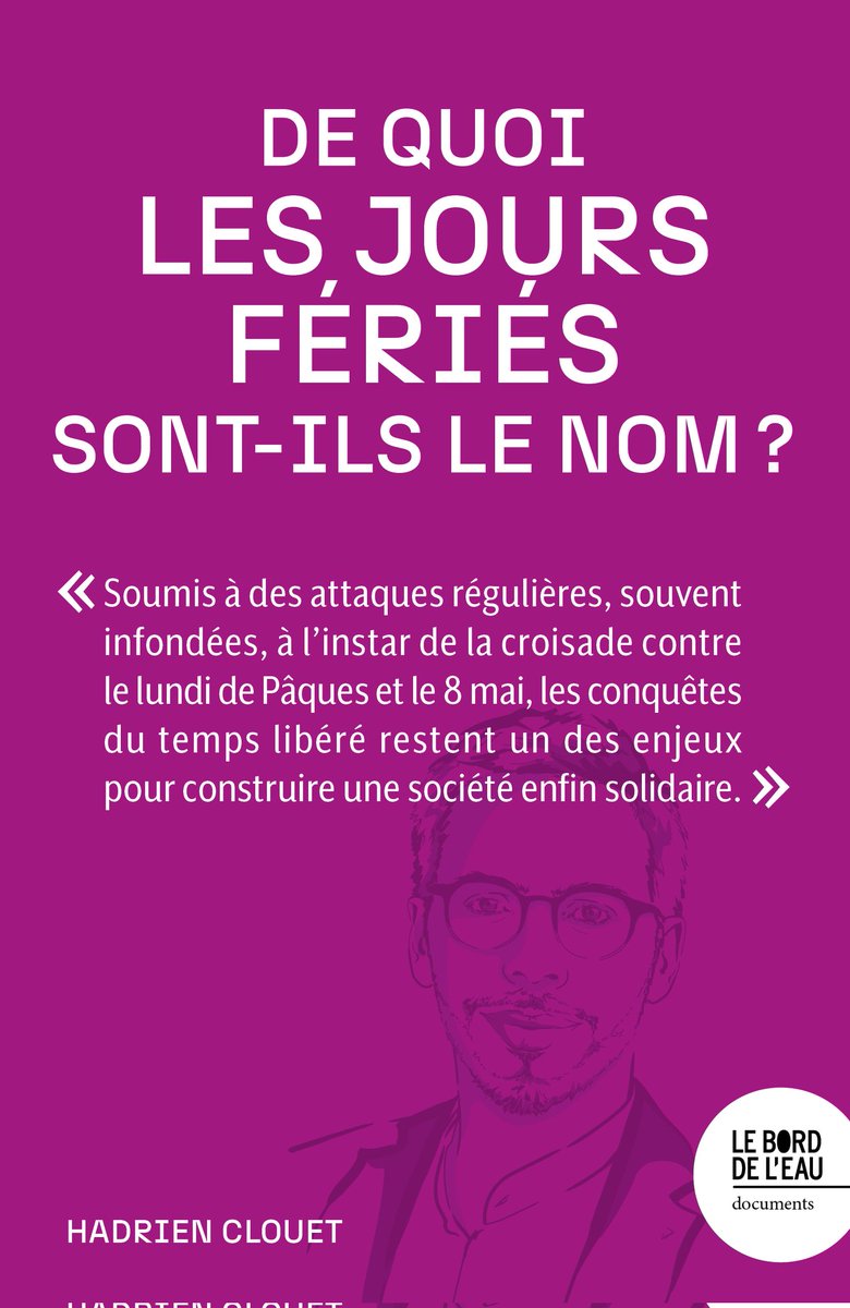 Bayrou continue la réforme des retraites.

Il annonce 1 mois de négociation sur la suppression de 2j fériés.

Mais 2j fériés par an = 86j dans la carrière. Un trimestre. En plus. Non-payé. Du servage !

Je vous fournis une munition le 3 octobre, avec mon prochain livre  ↘️