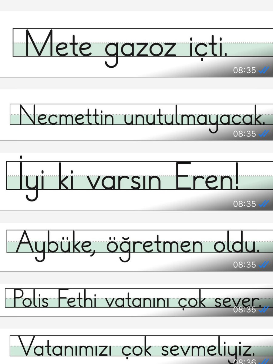 1.Sınıf MEB Türkçe ders kitabında Hece Sözcük ve Cümle Oluşturma etkinliklerinde farkındalık oluşturucu güzel cümlelere yer verilmiş.

Etkinlik temelli eğitimin temel ilkesi örneklerin sıradan olmayıp bir değer aşılamasıdır.

Bu güzel örnekleri hazırlayan MEB personelini tebrik
