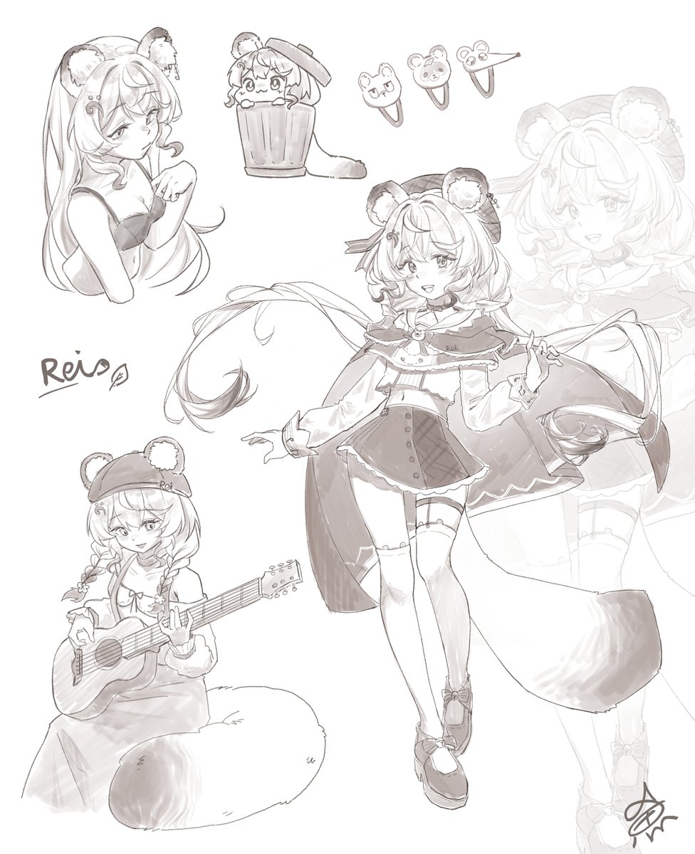 來點可愛氣質小澪🫶
#Reipaint