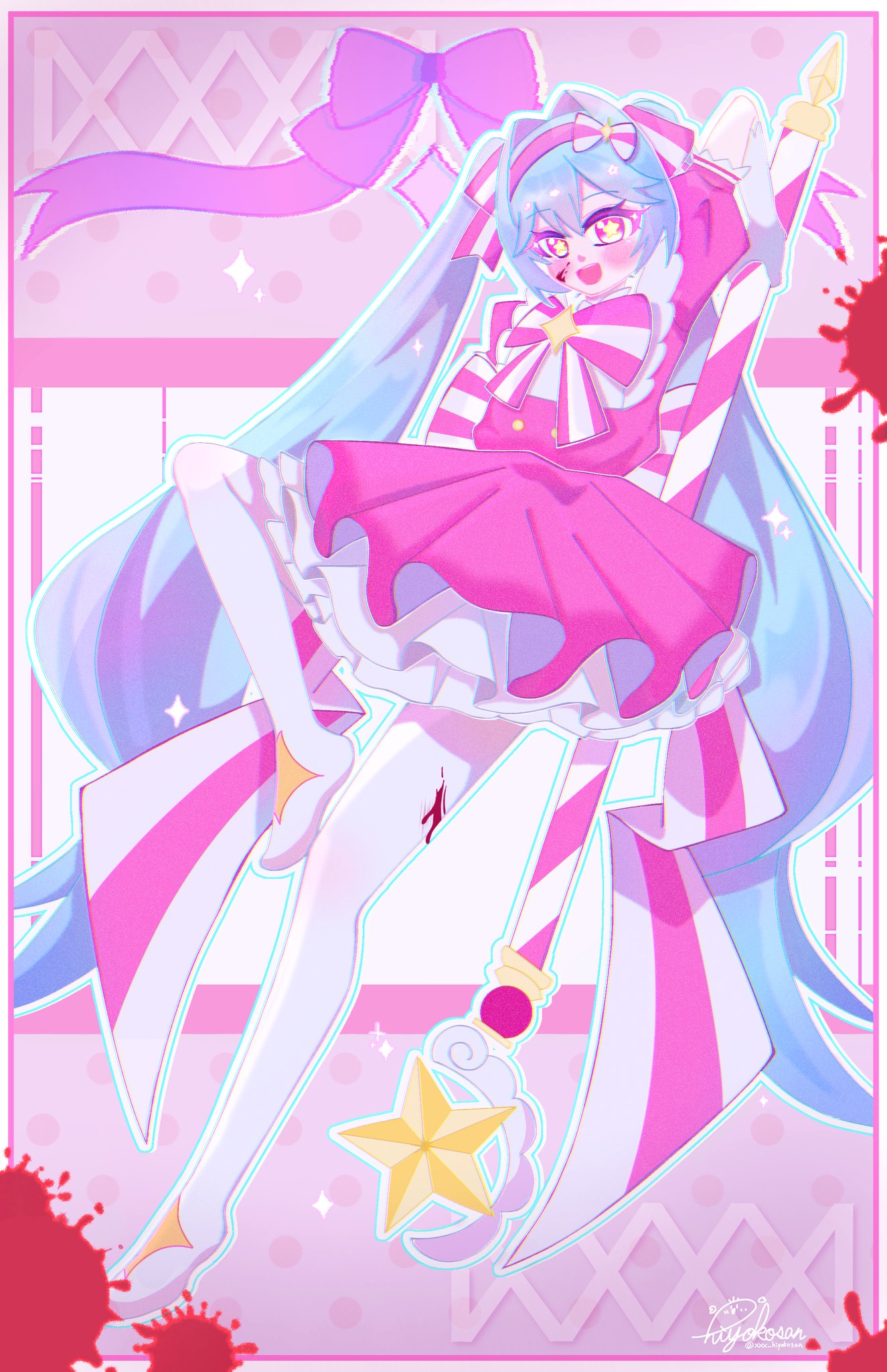 きらきらりんご　くるりんご　ミクさん＆GUMIちゃん＆リンたそ きらきらりんご くるりんご ミクさん＆GUMIちゃん＆リンたそ