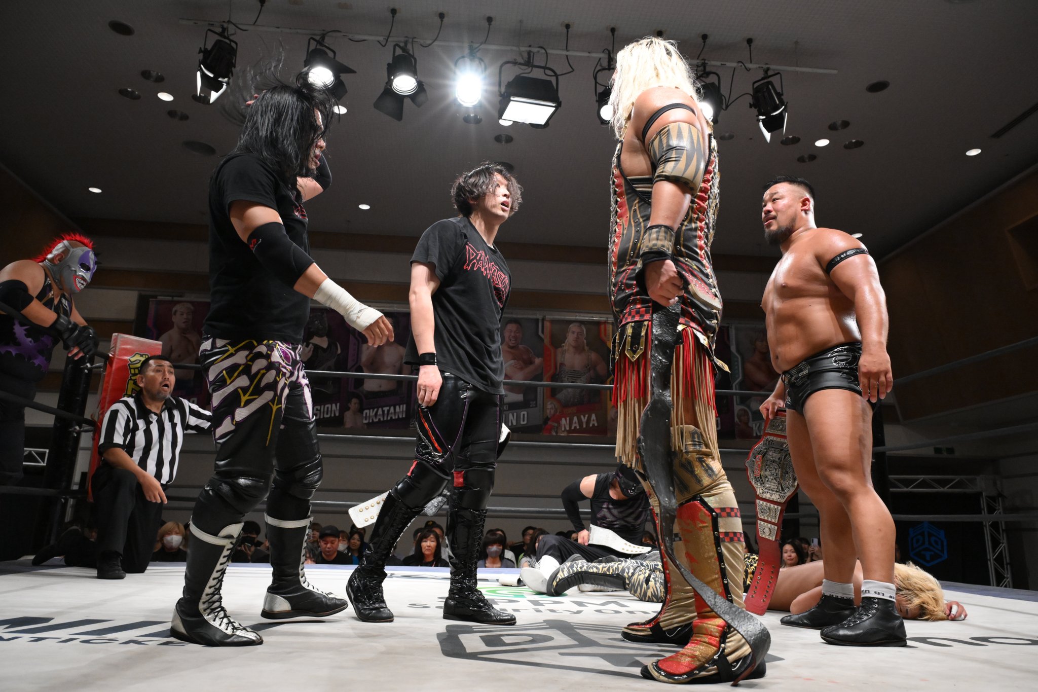 DDTプロレス　DAMNATION T.Aポートレート DAMNATION T.A New member #桜庭大翔 #KANON #飯野雄貴 #ddtpro
