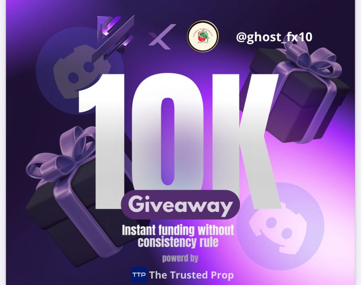 GHOST- FX๐ (@ghost_fx10) on Twitter photo ๐ GIVEAWAY ๐
2X $10,000 Instant funded Account
Rules:
1. Follow <<a href="/KriptCapital/">Kript Capital</a> @isabelloisa1 <a href="/yakxee___/">Yakxee๐น</a> <a href="/ghost_fx10/">GHOST- FX๐</a>
2. โ Like & Repost & Tag 3 Traders
3. Join KriptCapital Discord:discord.gg/ZxkyNed4
4. Also follow <a href="/em_ess001/">anwar_ms</a> <a href="/Yerima_Fx/">โณ| ๐๐๐๐๐๐_๐๐</a> <a href="/pip_alchemist/">General</a> <a href="/ictwizard_/">ICT_WIZARD</a> ๐ GIVEAWAY ๐
2X $10,000 Instant funded Account
Rules:
1. Follow <<a href="/KriptCapital/">Kript Capital</a> @isabelloisa1 <a href="/yakxee___/">Yakxee๐น</a> <a href="/ghost_fx10/">GHOST- FX๐</a>
2. โ Like & Repost & Tag 3 Traders
3. Join KriptCapital Discord:discord.gg/ZxkyNed4
4. Also follow <a href="/em_ess001/">anwar_ms</a> <a href="/Yerima_Fx/">โณ| ๐๐๐๐๐๐_๐๐</a> <a href="/pip_alchemist/">General</a> <a href="/ictwizard_/">ICT_WIZARD</a>