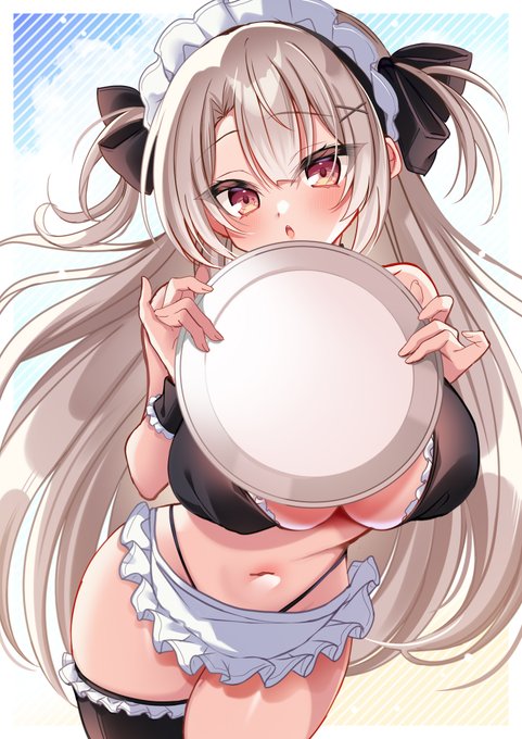 『お盆にお盆を持ったメイドさんのブロック崩し』
作りました▶ https://t.co/QsuJ0B2EnT
暇つぶしに遊んで下さい💕 