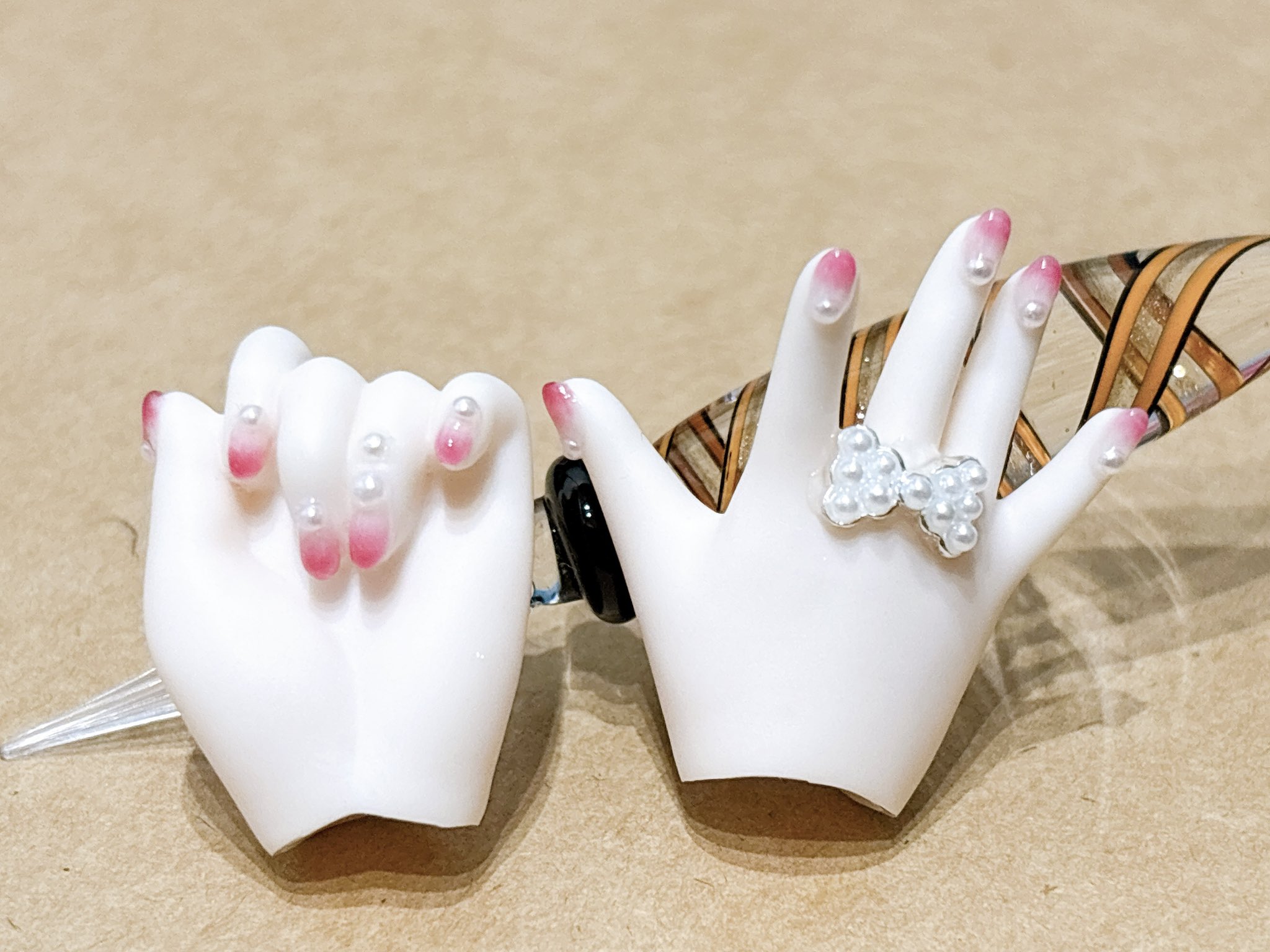 TinyFox 1/6サイズ ハンドパーツ Tinyfox 白巧 旧型 ボディ+ハンドパーツ全種 女型 1⁄6サイズ