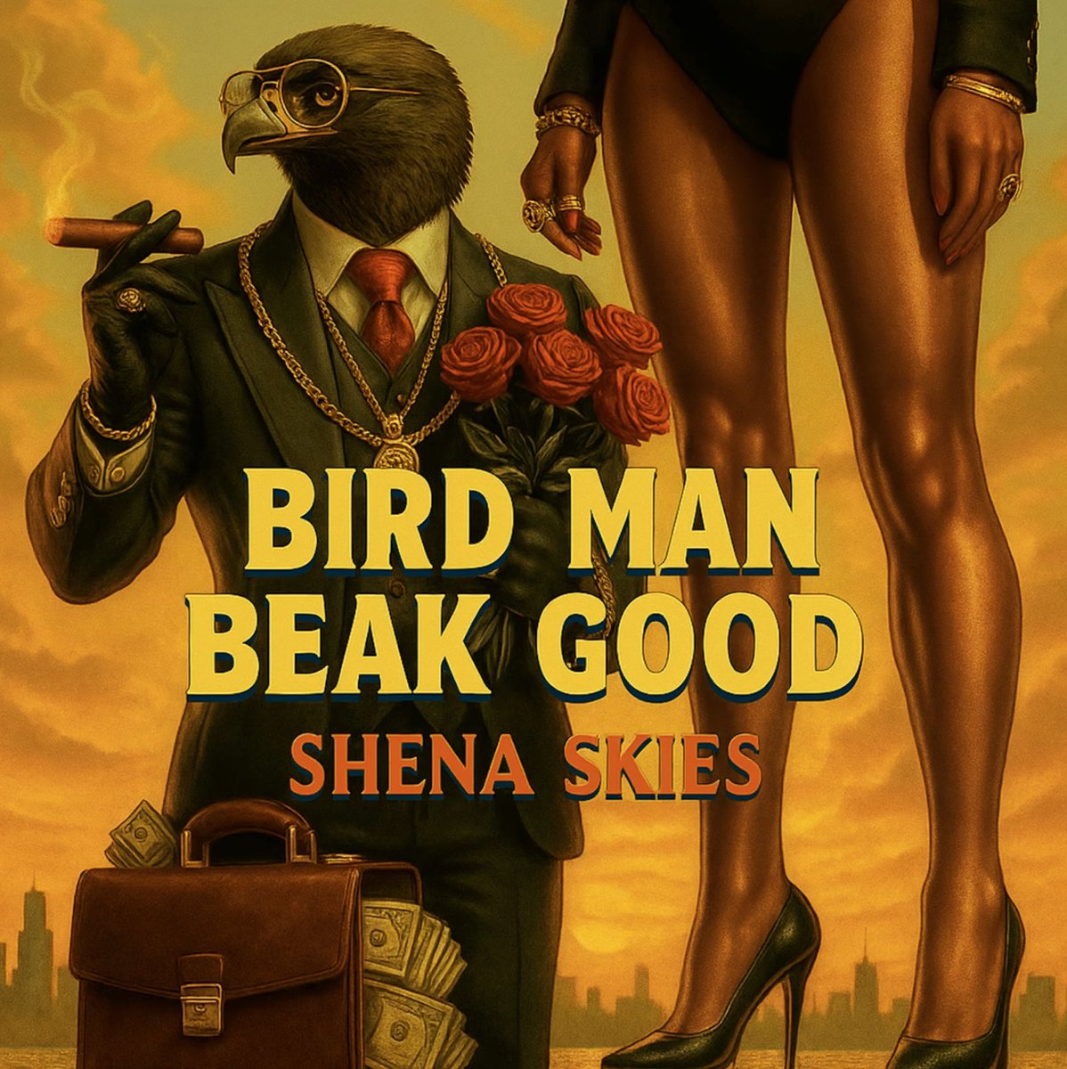 OUT NOW. 🔥 
<a href="/shenaskies/">S H E N A</a> released Bird Man, Beak Good and you need to listen to  this.
Different sound and every track hits different.
Go stream it now. Let’s show some love.