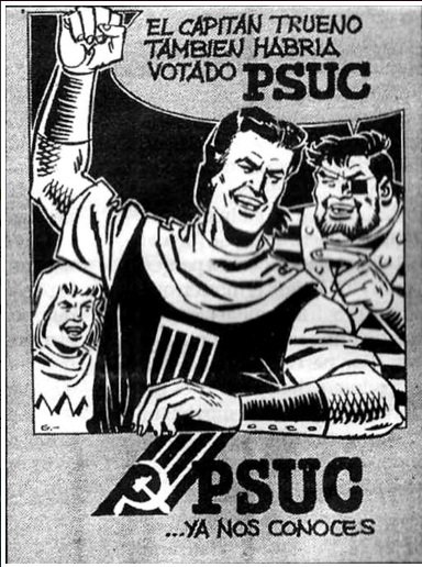 Aquí los personajes del Capitán Trueno, para quienes tengan una edad. Mi particular homenaje a Víctor Mora.