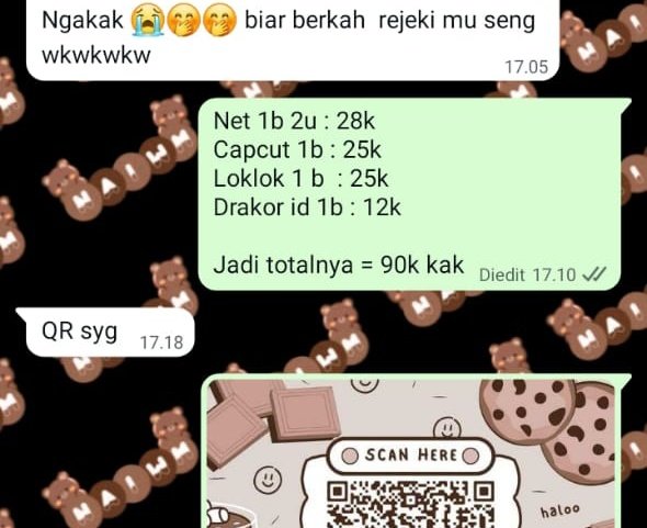 PENJUAL SHOCK😭✌🏻
alhamdulillah bgtt makasii org baik, bahagia selalu💗😭