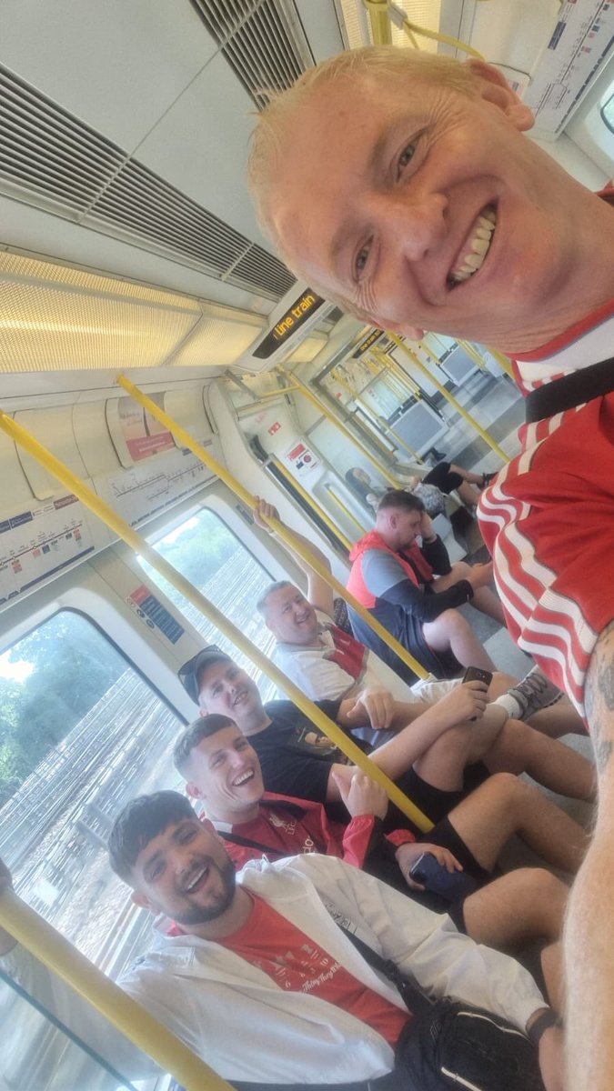 #ibizafinalboss heading to Wembley ❤️🤍