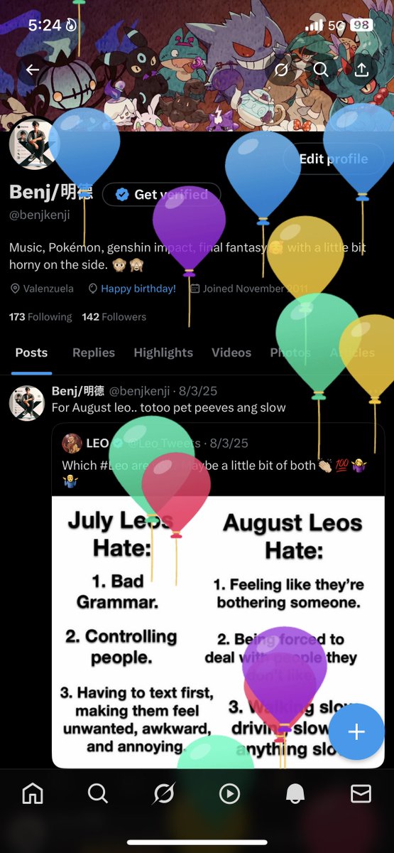 benjkenji's tweet photo. LVL up 🎉✌️ https://t.co/5ys0uiDEce