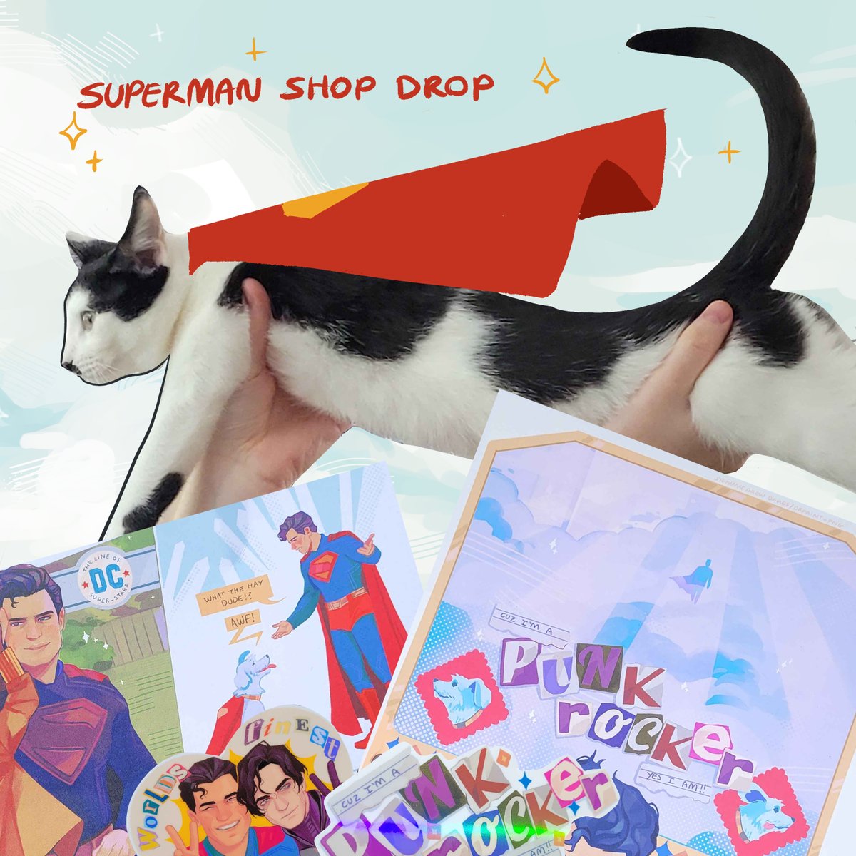 superman SHOP DROP!!! link in description!