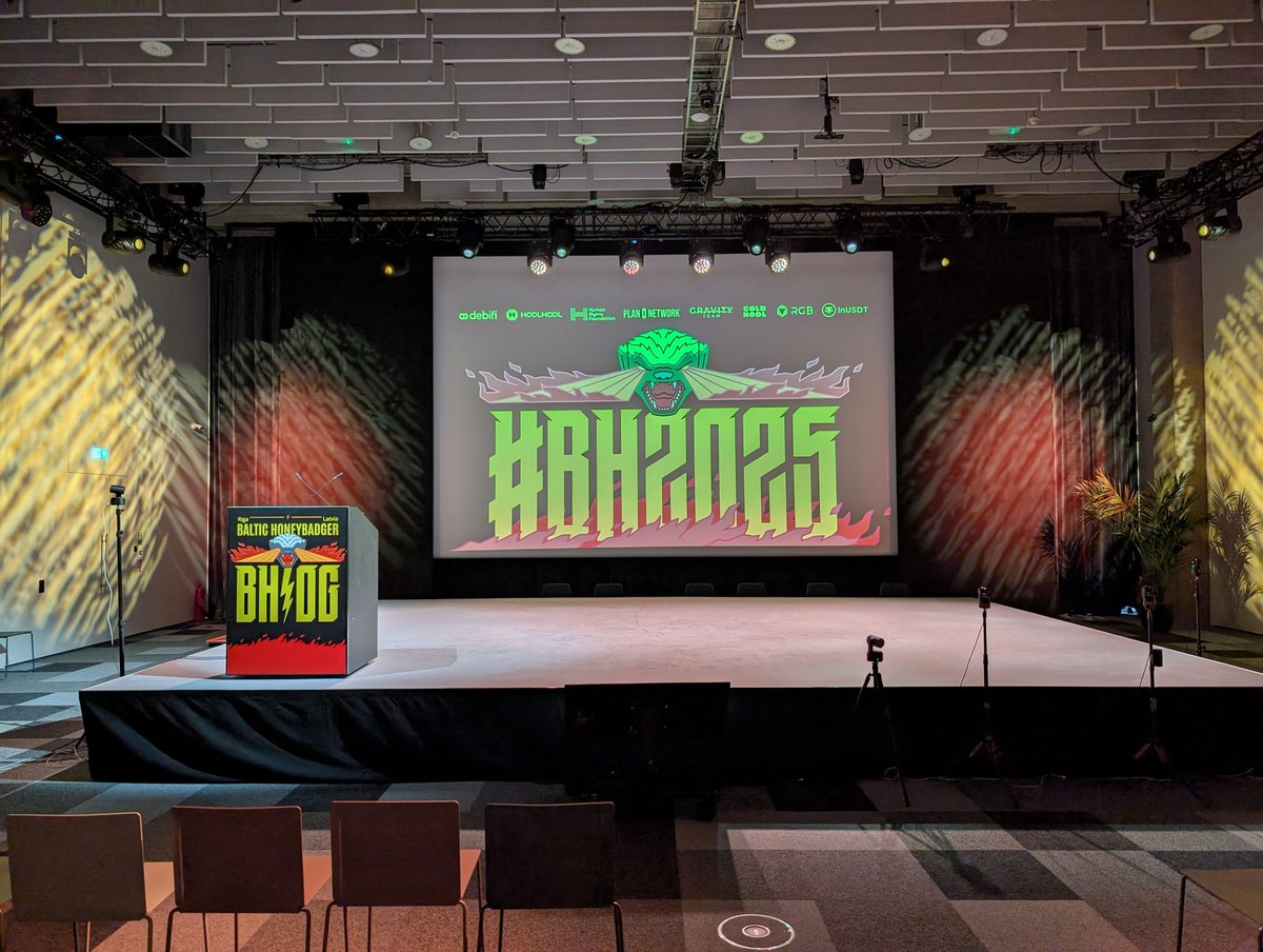 Femi Longe (@femilonge) on Twitter photo About to kick-off the Human Rights block at #BH2025 in Riga.
This will be epic!!!
Really enjoying Baltic Honeybadger 2025 & happy to chat with anyone about the <a href="/HRF/">Human Rights Foundation (HRF)</a> Bitcoin Development Fund About to kick-off the Human Rights block at #BH2025 in Riga.
This will be epic!!!
Really enjoying Baltic Honeybadger 2025 & happy to chat with anyone about the <a href="/HRF/">Human Rights Foundation (HRF)</a> Bitcoin Development Fund