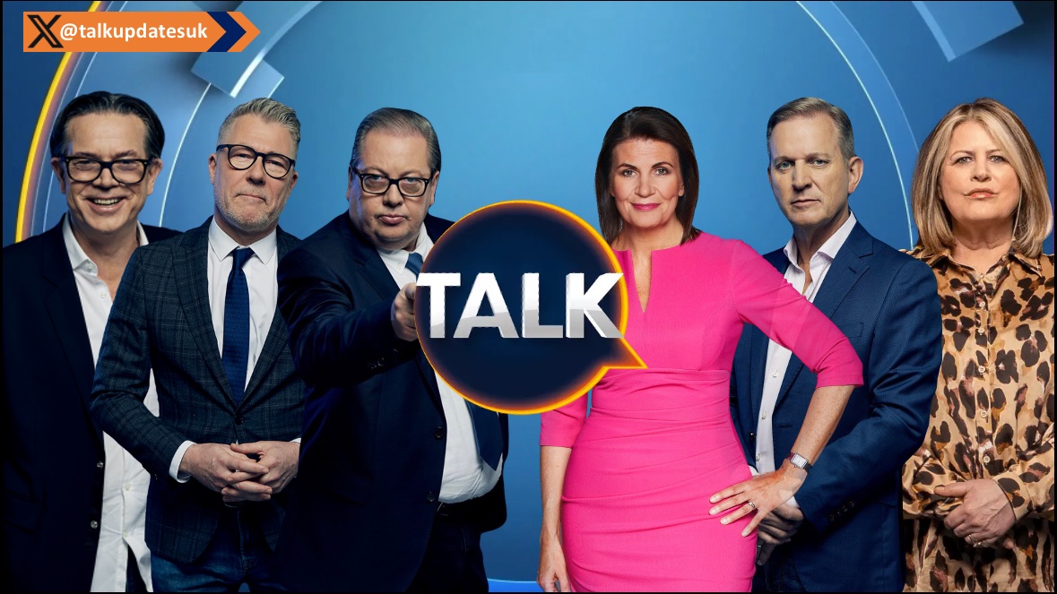 Talk UPDATES (@talkupdatesuk) on Twitter photo Today on <a href="/TalkTV/">Talk</a>
π»5AM: Petrie Hosken
πΊ 6AM: <a href="/Iromg/">Mike Graham π¬π§</a>
πΊ10AM: <a href="/JuliaHB1/">Julia Hartley-Brewer</a>
πΊ 1PM: <a href="/iancollinsuk/">Ian Collins</a>
πΊ 4PM: <a href="/jkyleofficial/">Jeremy Kyle</a>
πΊ 7PM: <a href="/TVKev/">Kevin O'Sullivan</a>
πΊ10PM: <a href="/PetrieHosken/">Petrie Hosken</a>
π» 1AM: <a href="/paulross/">Paul Ross</a>
π 0344 499 1000
π¬ TALK to 87222
πΊ LIVE:
youtube.com/live/DFYaNjzI1β¦ Today on <a href="/TalkTV/">Talk</a>
π»5AM: Petrie Hosken
πΊ 6AM: <a href="/Iromg/">Mike Graham π¬π§</a>
πΊ10AM: <a href="/JuliaHB1/">Julia Hartley-Brewer</a>
πΊ 1PM: <a href="/iancollinsuk/">Ian Collins</a>
πΊ 4PM: <a href="/jkyleofficial/">Jeremy Kyle</a>
πΊ 7PM: <a href="/TVKev/">Kevin O'Sullivan</a>
πΊ10PM: <a href="/PetrieHosken/">Petrie Hosken</a>
π» 1AM: <a href="/paulross/">Paul Ross</a>
π 0344 499 1000
π¬ TALK to 87222
πΊ LIVE:
youtube.com/live/DFYaNjzI1β¦