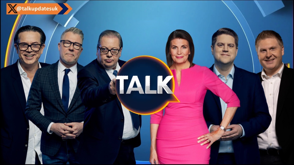 Talk UPDATES (@talkupdatesuk) on Twitter photo Today on <a href="/TalkTV/">Talk</a>
π»5AM: Petrie Hosken
πΊ 6AM: <a href="/Iromg/">Mike Graham π¬π§</a>
πΊ10AM: <a href="/JuliaHB1/">Julia Hartley-Brewer</a>
πΊ 1PM: <a href="/iancollinsuk/">Ian Collins</a>
πΊ 4PM: <a href="/petercardwell/">Peter Cardwell</a>
πΊ 7PM: <a href="/TVKev/">Kevin O'Sullivan</a>
πΊ10PM: <a href="/andrejpwalker/">AndrΓ© Walker</a> | <a href="/virtualash/">Ash</a>
π» 1AM: <a href="/paulross/">Paul Ross</a>
π 0344 499 1000
π¬ TALK to 87222
πΊ LIVE:
youtube.com/live/DFYaNjzI1β¦ Today on <a href="/TalkTV/">Talk</a>
π»5AM: Petrie Hosken
πΊ 6AM: <a href="/Iromg/">Mike Graham π¬π§</a>
πΊ10AM: <a href="/JuliaHB1/">Julia Hartley-Brewer</a>
πΊ 1PM: <a href="/iancollinsuk/">Ian Collins</a>
πΊ 4PM: <a href="/petercardwell/">Peter Cardwell</a>
πΊ 7PM: <a href="/TVKev/">Kevin O'Sullivan</a>
πΊ10PM: <a href="/andrejpwalker/">AndrΓ© Walker</a> | <a href="/virtualash/">Ash</a>
π» 1AM: <a href="/paulross/">Paul Ross</a>
π 0344 499 1000
π¬ TALK to 87222
πΊ LIVE:
youtube.com/live/DFYaNjzI1β¦