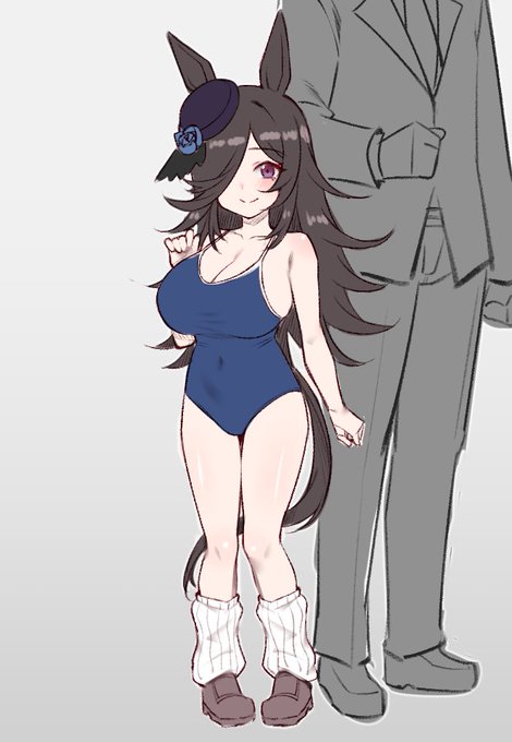 こちらもリハビリ期間のらくがきです  
ライスシャワー (Rice Shower)

#ウマ娘
#umamusume 