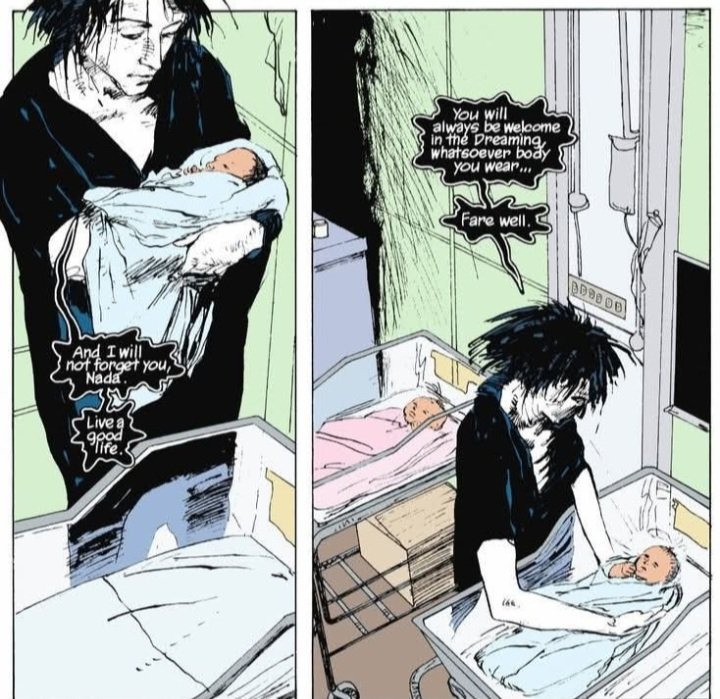 No idea if it's an unpopular opinion, but I do like the Nada storyline/ending way more in the comics 👀 

She truly found peace (no memories of the terrible hell) and Dream wasn’t an obsessed stalker with her. He let her go

The show doesn't have the same sense of closure imo
