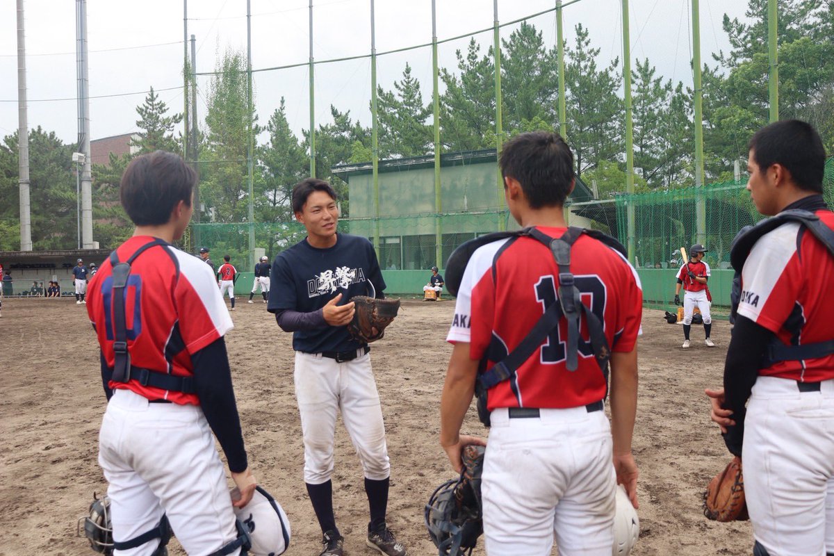 kenjibis　同志社大学硬式野球部　グラウンドコート 同志社大学硬式野球部 (@doshishabbc) / X
