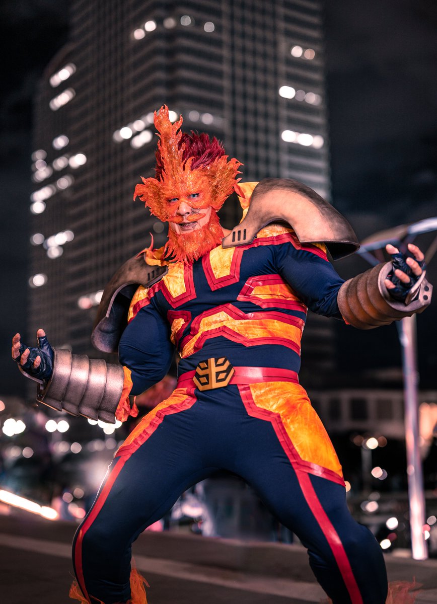 男爵　エンデヴァーコスプレ コスプレ】cosplay MHA フレイムヒーロー エンデヴァー