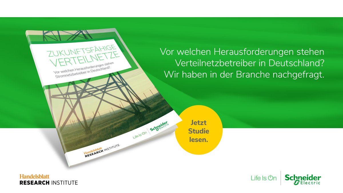 Wie weit ist Deutschland beim Smart Meter? Antworten auf diese &amp; weitere Fragen geben J. Stursberg &amp; N. Vespermann von der #Bundesnetzagentur in unserer beim HRI in Auftrag gegebenen Studie "Zukunftsfähige Verteilnetze" 👉 spr.ly/6011fYBLt #SmartEnergy #Energiewende