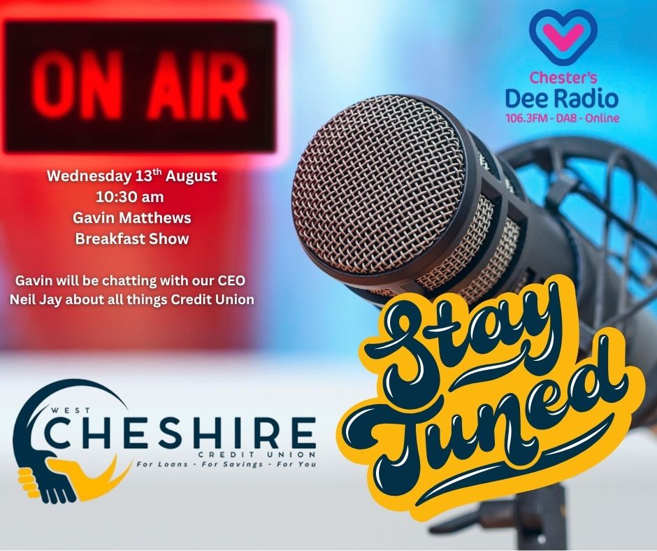West CHESHIRE CREDIT UNION (@wccu2) on Twitter photo Tune in next Wednesday to <a href="/Dee1063/">Chester's Dee Radio</a>..!!! Find out more about the work of West Cheshire Credit Union and the importance we place on practical financial education amongst young people via our school bank project.
👇👇👇👇👇👇👇 Tune in next Wednesday to <a href="/Dee1063/">Chester's Dee Radio</a>..!!! Find out more about the work of West Cheshire Credit Union and the importance we place on practical financial education amongst young people via our school bank project.
👇👇👇👇👇👇👇