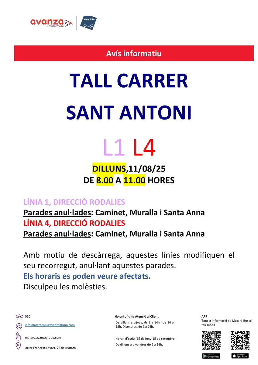 Transport urbà de Mataró | Mataró Bus (@mataro_bus) on Twitter photo 