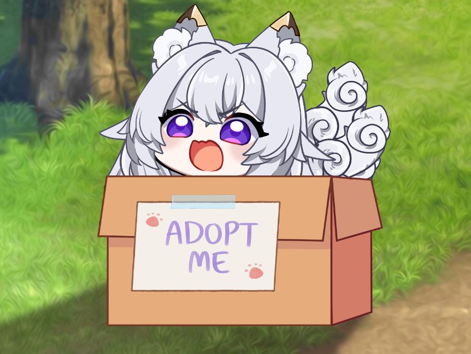 NyxNekota's tweet image. Why won't anyone adopt her?

She only bites a little (a lot)...