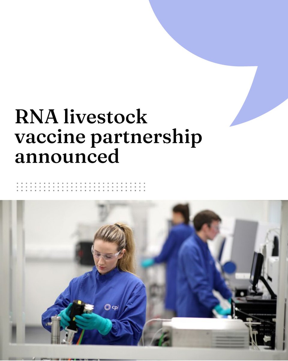 RNA livestock vaccine partnership announced

 vettimes.com/news/vet-nursi…