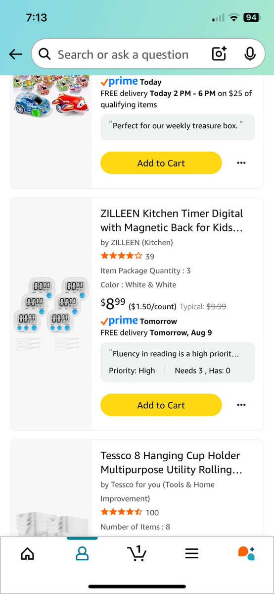 Christine Redavid (@mrsredavid) on Twitter photo <a href="/dfteach/">Dawn π Special Education Teacher π Texas</a> I have several items less than $10. Iβd love to get these timers for reading fluency activities for my 4th graders.
amazon.com/hz/wishlist/lsβ¦ <a href="/dfteach/">Dawn π Special Education Teacher π Texas</a> I have several items less than $10. Iβd love to get these timers for reading fluency activities for my 4th graders.
amazon.com/hz/wishlist/lsβ¦