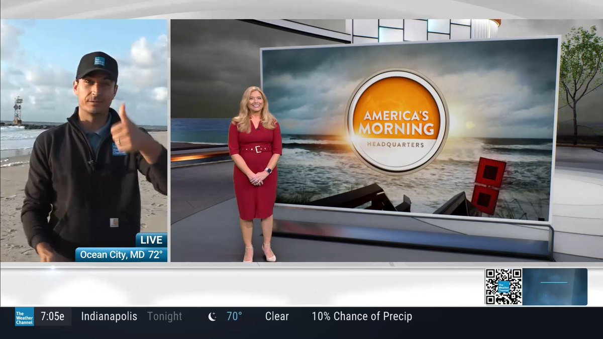 The weather may be "thumbs up" along parts of the east coast, but there is still danger in the water. <a href="/JordanSteele/">Jordan Steele</a> is live in Ocean City MD this morning on <a href="/weatherchannel/">The Weather Channel</a>