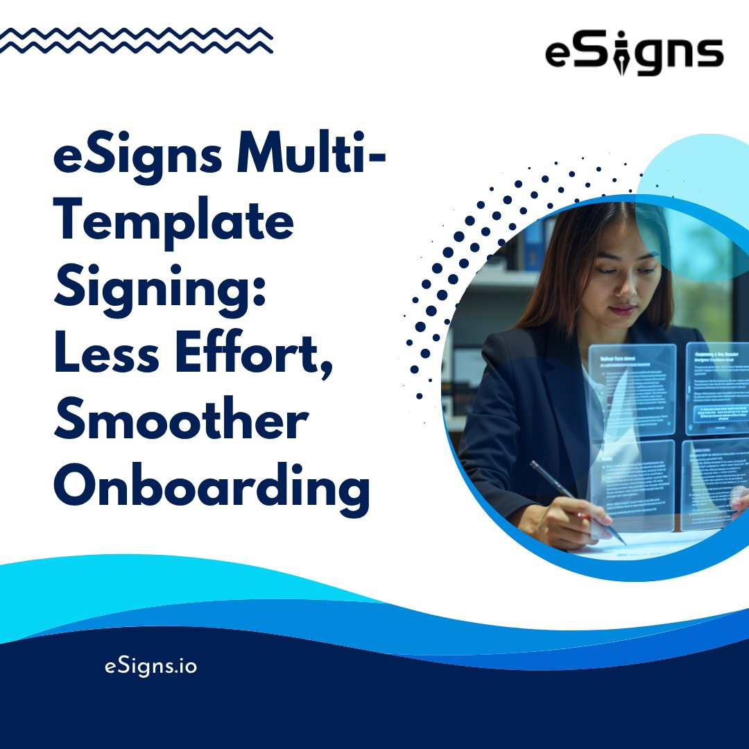 eSignsSoftware's tweet image. 𝗢𝗻𝗯𝗼𝗮𝗿𝗱𝗶𝗻𝗴 𝗮 𝗹𝗮𝗿𝗴𝗲 𝘁𝗲𝗮𝗺? 👥📄
With 𝗲𝗦𝗶𝗴𝗻𝘀 𝗠𝘂𝗹𝘁𝗶-𝗧𝗲𝗺𝗽𝗹𝗮𝘁𝗲 𝗦𝗶𝗴𝗻𝗶𝗻𝗴, 𝘆𝗼𝘂 𝗽𝗿𝗲𝗽𝗮𝗿𝗲 𝗼𝗻𝗰𝗲 &amp;amp; 𝘀𝗲𝗻𝗱 onboarding documents to dozens—instantly. #onboardingautomation #hrsolutions #digitalhr #SmartWorkflows  #TeamOnboarding