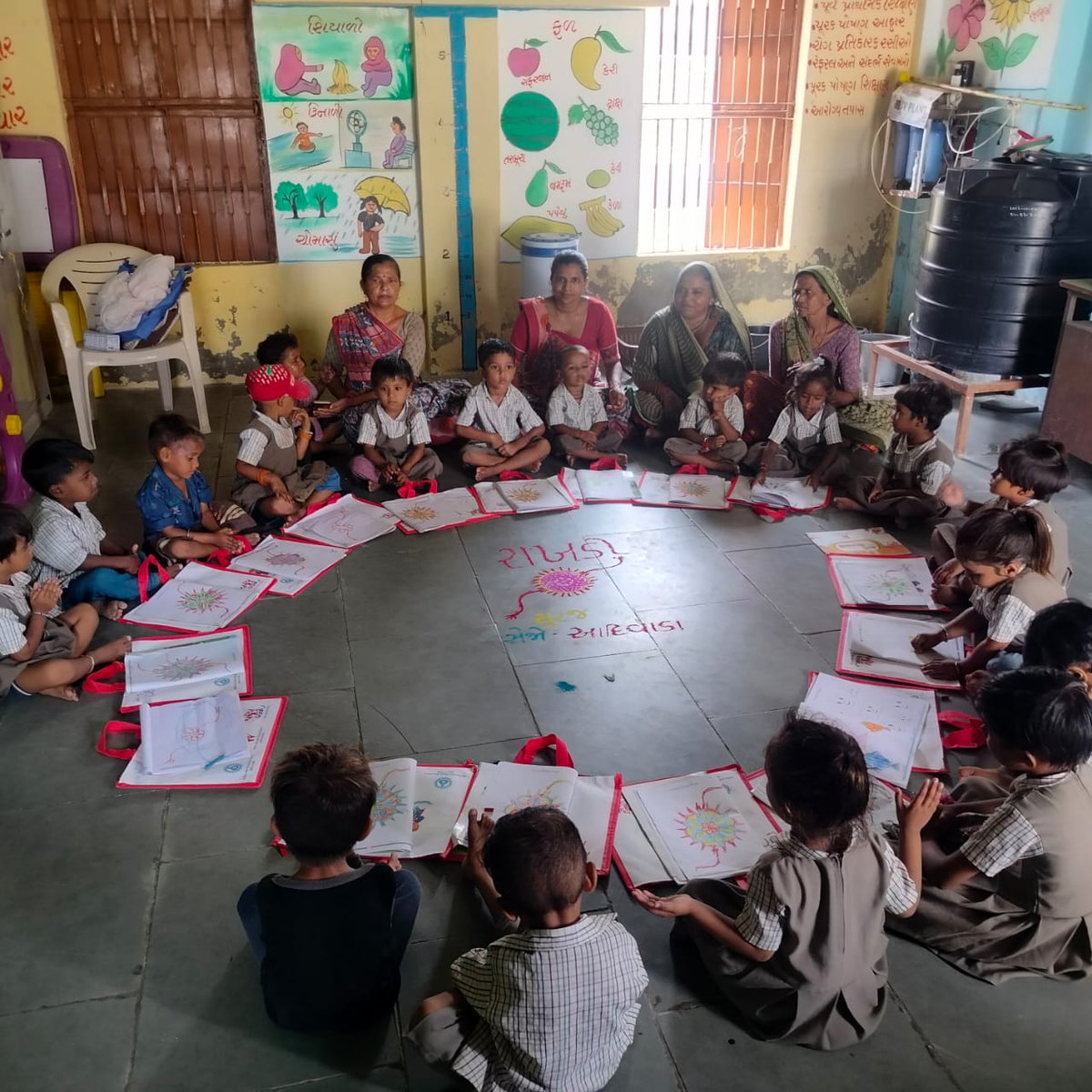 આજરોજ ઘટક બેચરાજી માં રક્ષાબંધન પર્વ ની ઊજવણી કરવામાં આવી