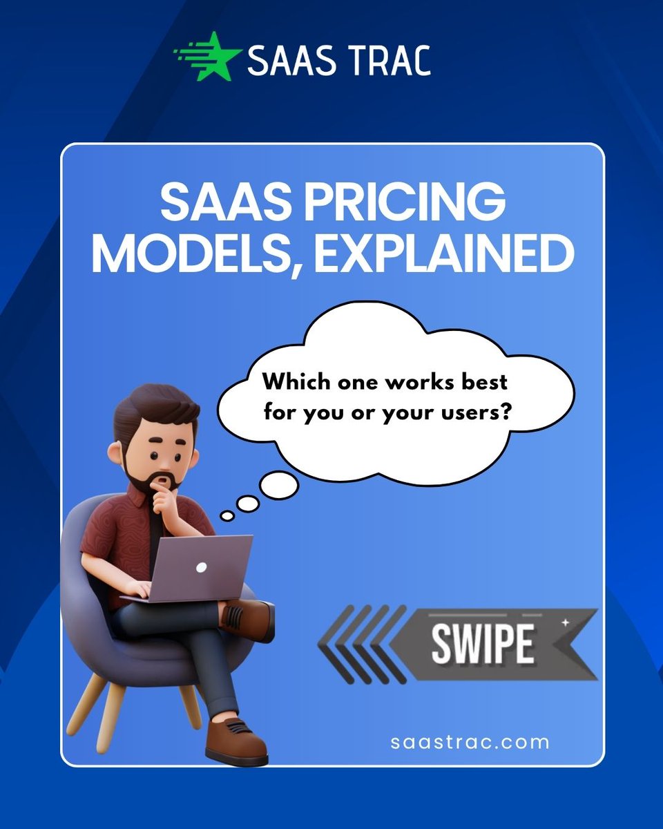 SaaSTrac's tweet image. Not all SaaS pricing models are created equal, and picking the wrong one can cost you. 😬
📌 Save this post for your next SaaS launch

👀 . Follow @SaaSTrac  for smarter SaaS decisions every week!
Don&apos;t forget to check out our newly launched AI agent director

#SaaS #SaaSPricing