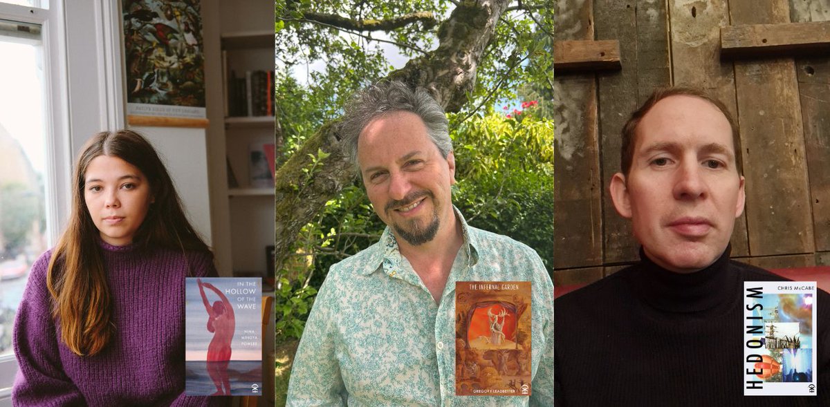 Nine Arches Press (@ninearchespress) on Twitter photo One month away - come to our online launch event featuring these 3 poets celebrating their new books.
Monday 8th September 7pm (BST)
Pay What You Can
Triple launch with Nina Mingya Powles <a href="/GregMLeadbetter/">Gregory Leadbetter</a> & Chris McCabe
Sign up eventbrite.co.uk/e/triple-onlin… One month away - come to our online launch event featuring these 3 poets celebrating their new books.
Monday 8th September 7pm (BST)
Pay What You Can
Triple launch with Nina Mingya Powles <a href="/GregMLeadbetter/">Gregory Leadbetter</a> & Chris McCabe
Sign up eventbrite.co.uk/e/triple-onlin…