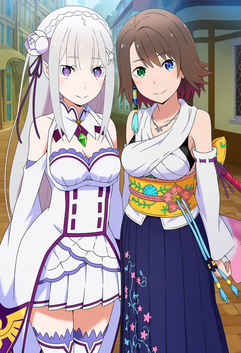 歌姫ユウナ 手描きイラスト FF10 ユウナFF10【蔵出し】 - zinの
