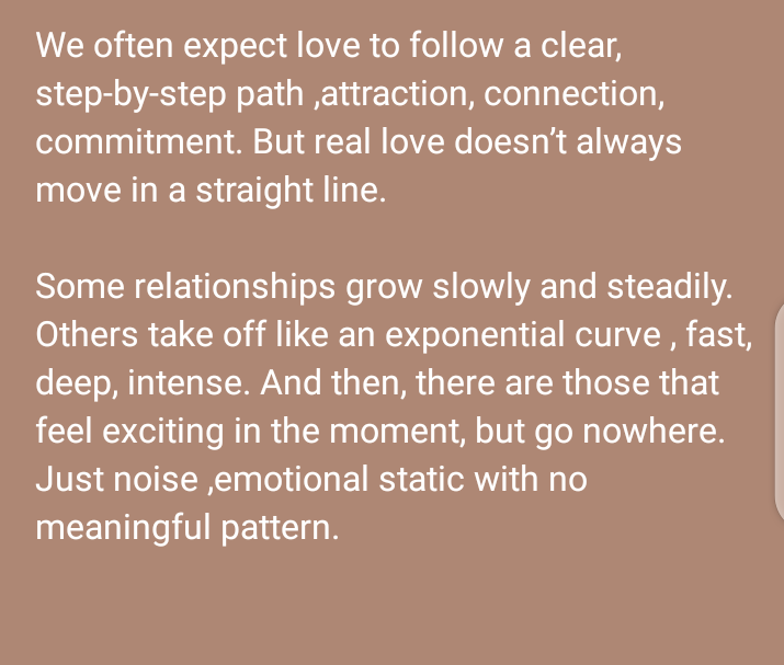 Mz_Analyst001's tweet photo. Follow @Mz_Analyst for more love & life wisdom powered by data 📈❤
#DataDates #RelationshipWisdom #LoveAndLogic #DataDrivenLove #Mz_Analyst #Dataanalytics #EmotionalIntelligence #SlowLove https://t.co/atRsH6zNeV