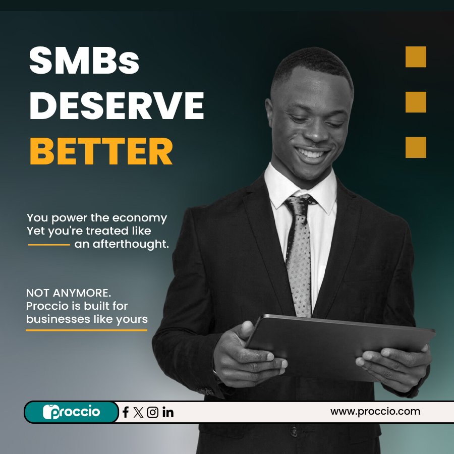 ProccioGlobal's tweet photo. Most marketplaces are built for large corporations.

Proccio was built for the overlooked small and medium businesses pushing Nigeria forward.

We're not here to compete with the old way.

We're here for you. 

You deserve verified suppliers. https://t.co/6qt64KBWgm