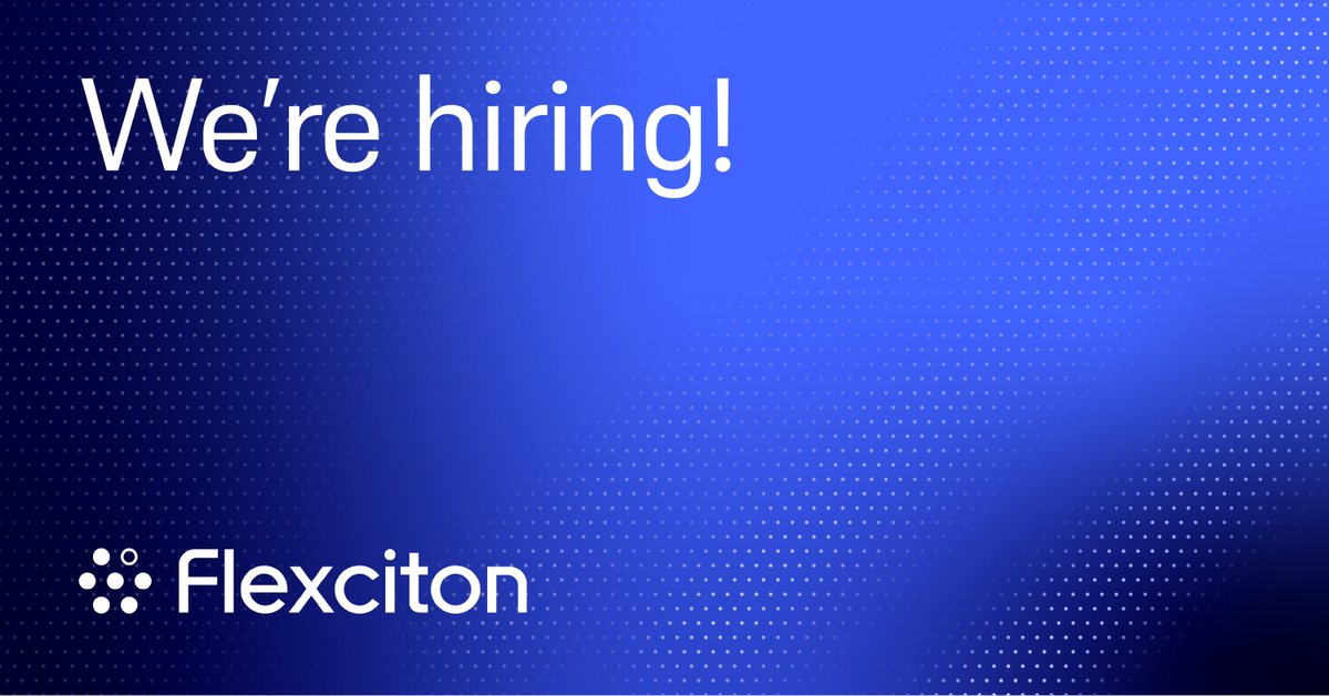 #Flexciton is growing! 🚀 

We’re on the lookout for talented engineers to help us on our journey to revolutionise semiconductor manufacturing. 

Apply now and be part of the future: bit.ly/4fvNYtN

#semiconductors #AI #hiring